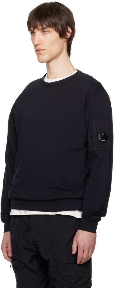 Sweater C.P. Company C.P. Company Light Fleece Crewneck Sweatshirt Sort | 18CMSS019A-002246G, 3