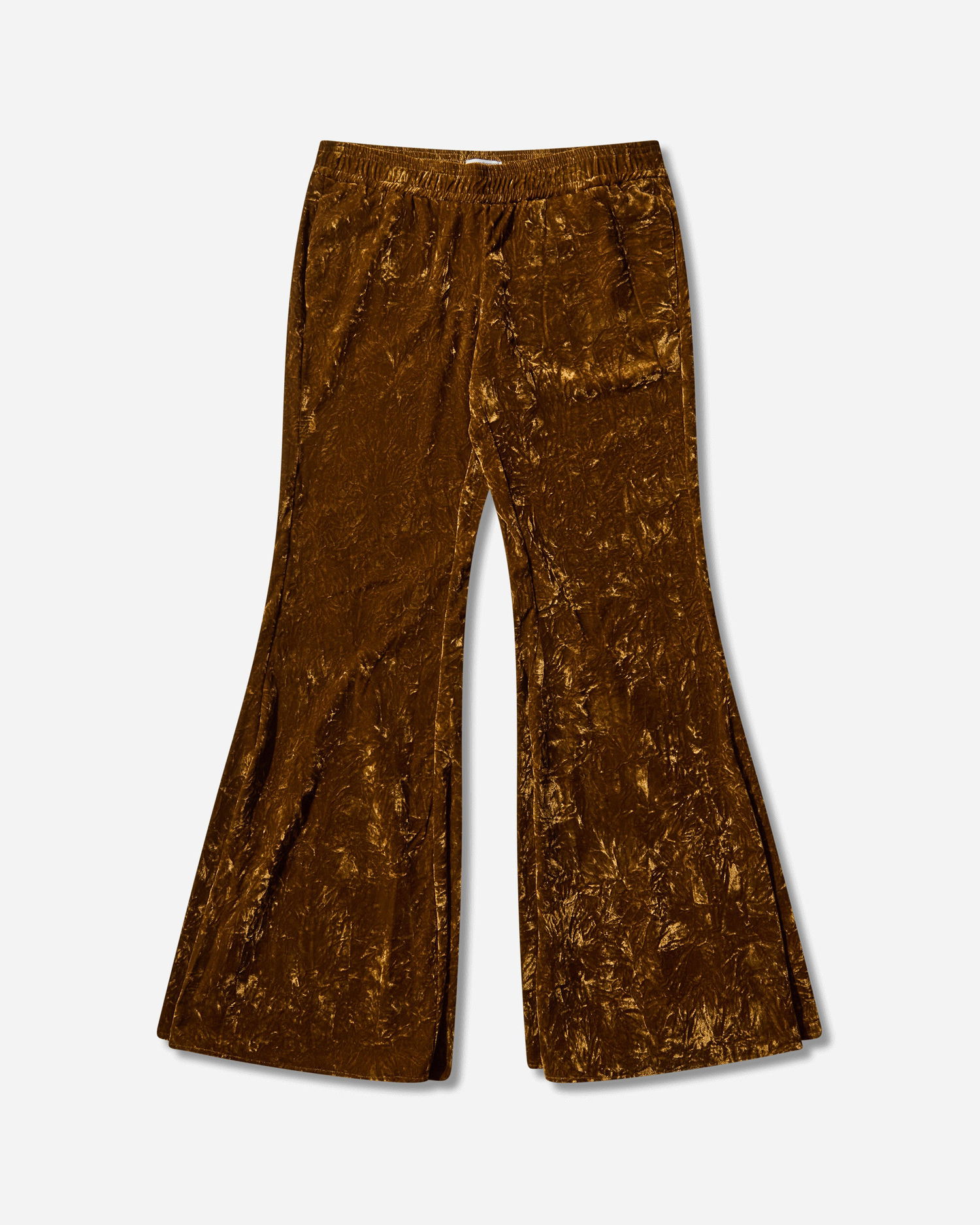 Bukser GUESS Velour Flare Pants Brun | W5BQ05W0260 G1EM, 0