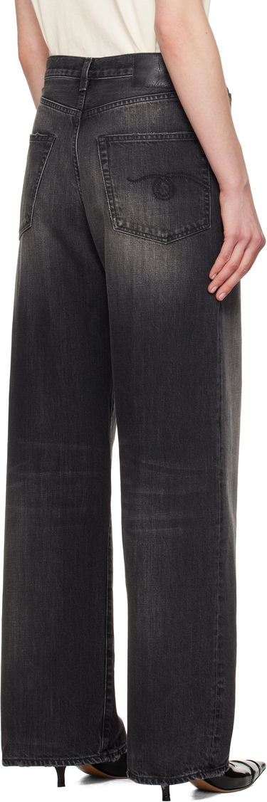 Jeans R13 R13 D'Arcy Loose Jeans Sort | R13WD038-D284A, 2
