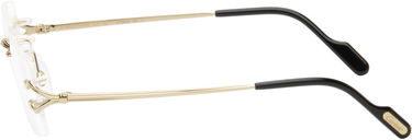 Solbriller Cartier Cartier Décor C Classique Rimless Glasses Metalisk | CT0563O-001, 2