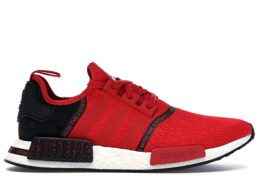 Sneakers og sko adidas Originals adidas NMD R1 Speckle Pack Scarlet Rød | EF3327