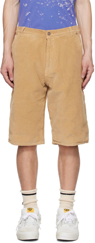 Shorts ERL Corduroy Three-Pocket Shorts Beige | ERL06P006, 0