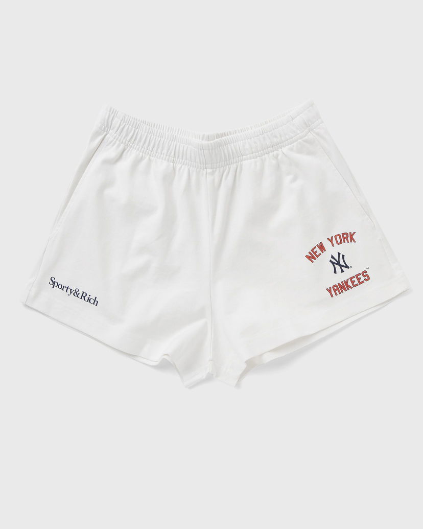 Shorts Sporty & Rich Sporty & Rich New York Yankees Shorts Hvid | SH037623632WH01
