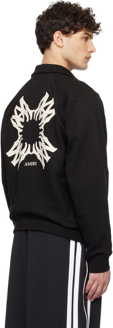 Sweatshirt AMIRI AMIRI MA Quad Half-Zip Sweatshirt Sort | AMJYCW1058, 2