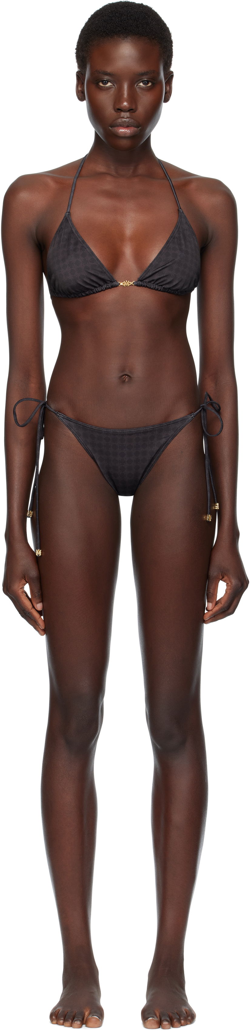 Badetøj AMIRI AMIRI MA Quad Bikini Sort | AWSWIK1007