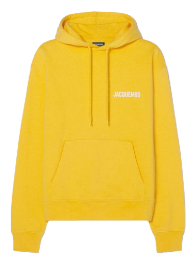 Sweatshirt Jacquemus Le Hooded Sweatshirt Gul | 216JS200-2120 250