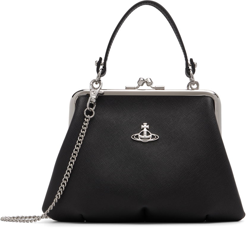 Håndtaske Vivienne Westwood Vivienne Westwood Granny Frame Bag Sort | 4B010006W-S0021-