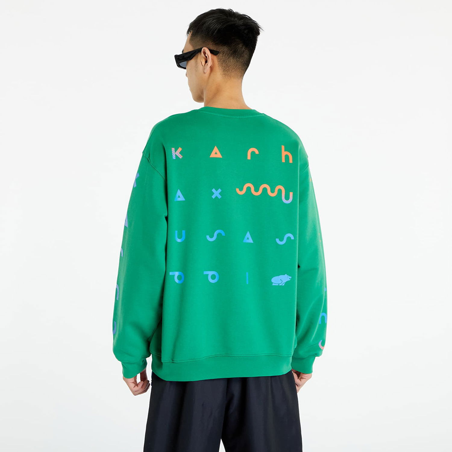 Sweatshirt Karhu x Sasu Kauppi Ball Symbol Sweatshirt Grøn | KA00175-AMIB, 0