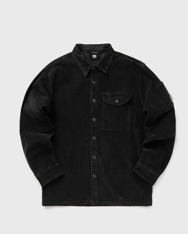 Skjorte C.P. Company Corduroy Long Sleeve Shirt Sort | 19CMSH071A006410O-999, 1