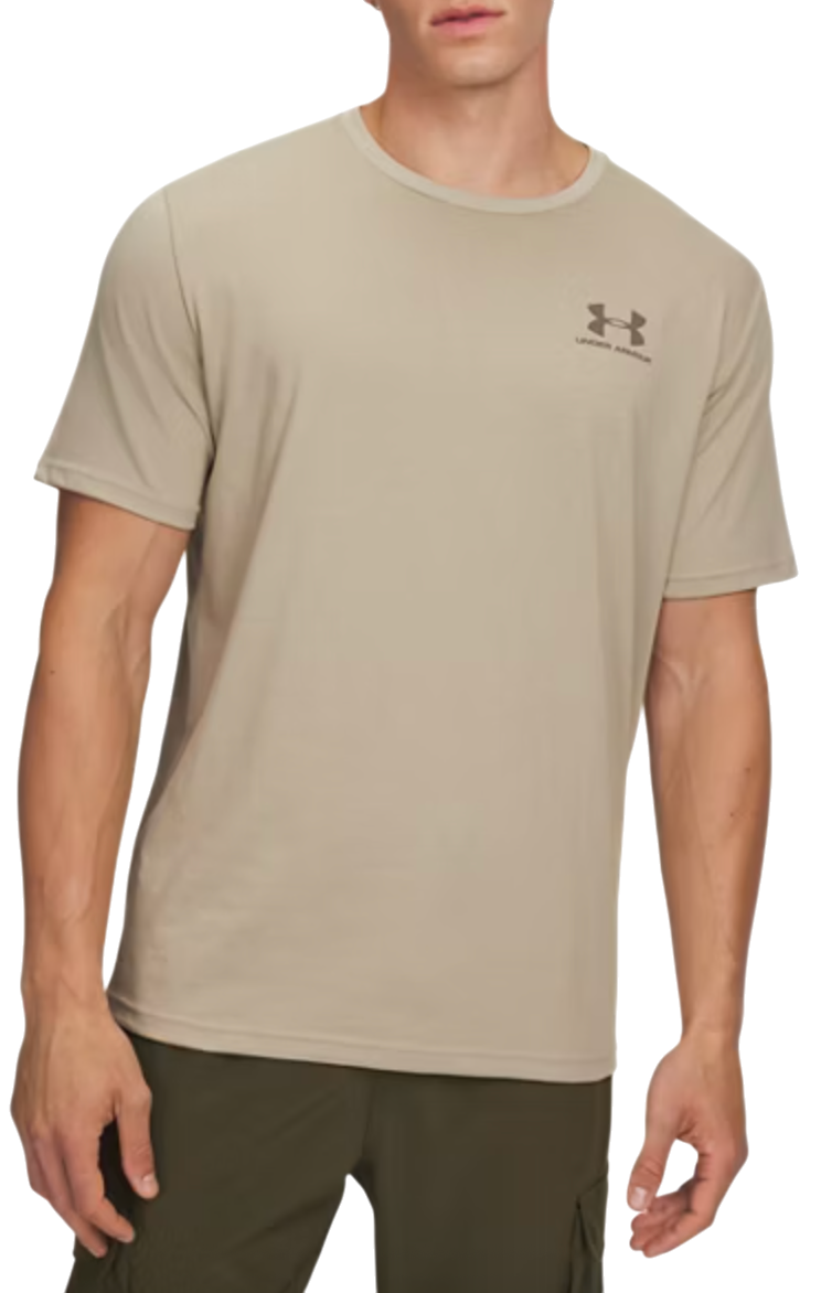 T-shirt Under Armour Under Armour Sportstyle Left Chest Short Sleeve T-Shirt Beige | 1326799-302