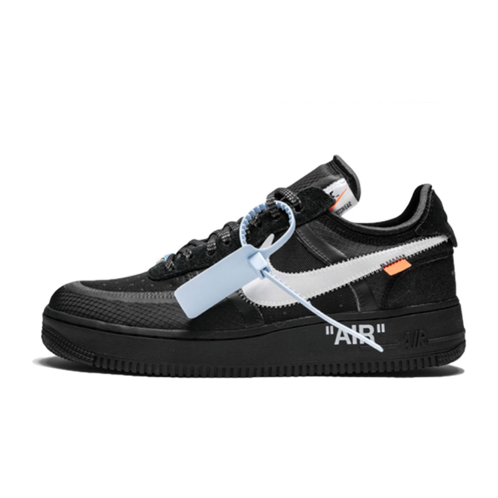 Sneakers og sko Nike Off-White x Air Force 1 Low "Black" Sort | AO4606-001, 0
