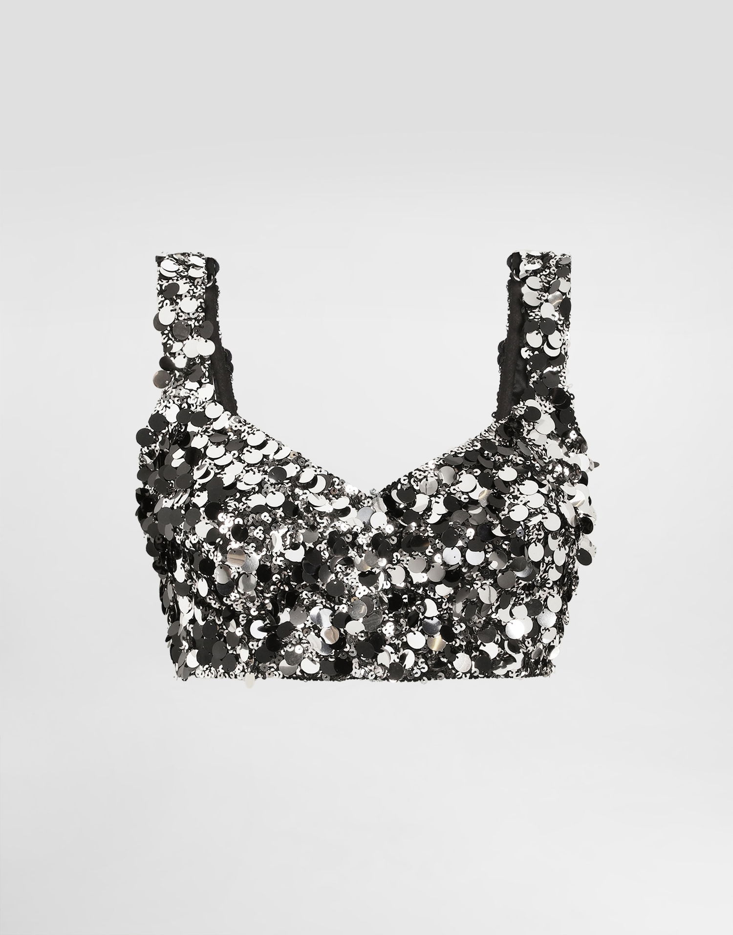 Bh Dolce & Gabbana Sequined Bralette Top Grøn | F7Y28TFLSJ8S0998, 0