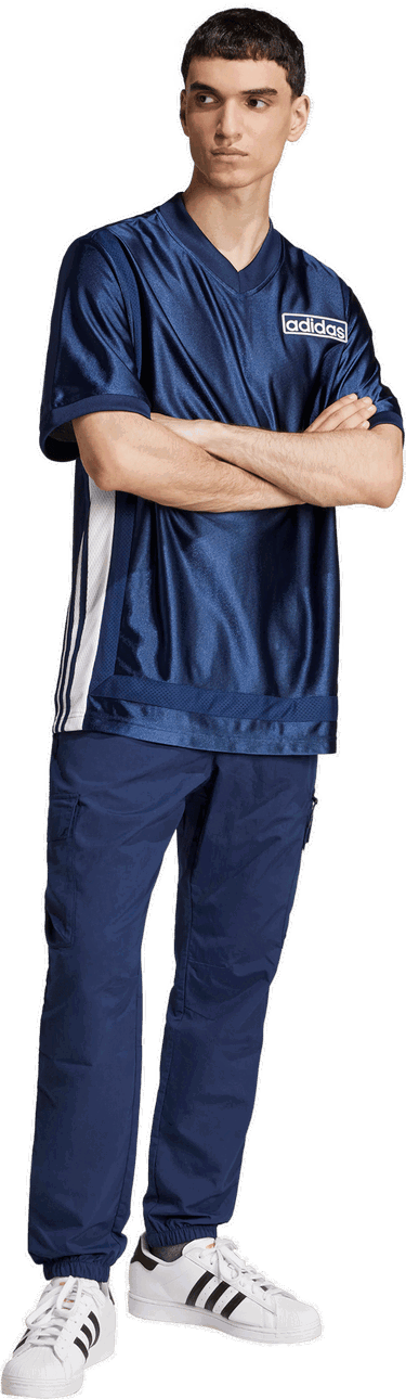 Jersey adidas Originals adidas Originals Adibreak Jersey Blå | JD4248, 3