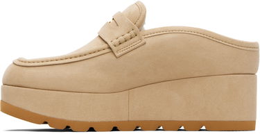 Sneakers og sko Stella McCartney Stella McCartney Sneak-Elyse Platform Loafers Beige | 810557W0IK0, 2