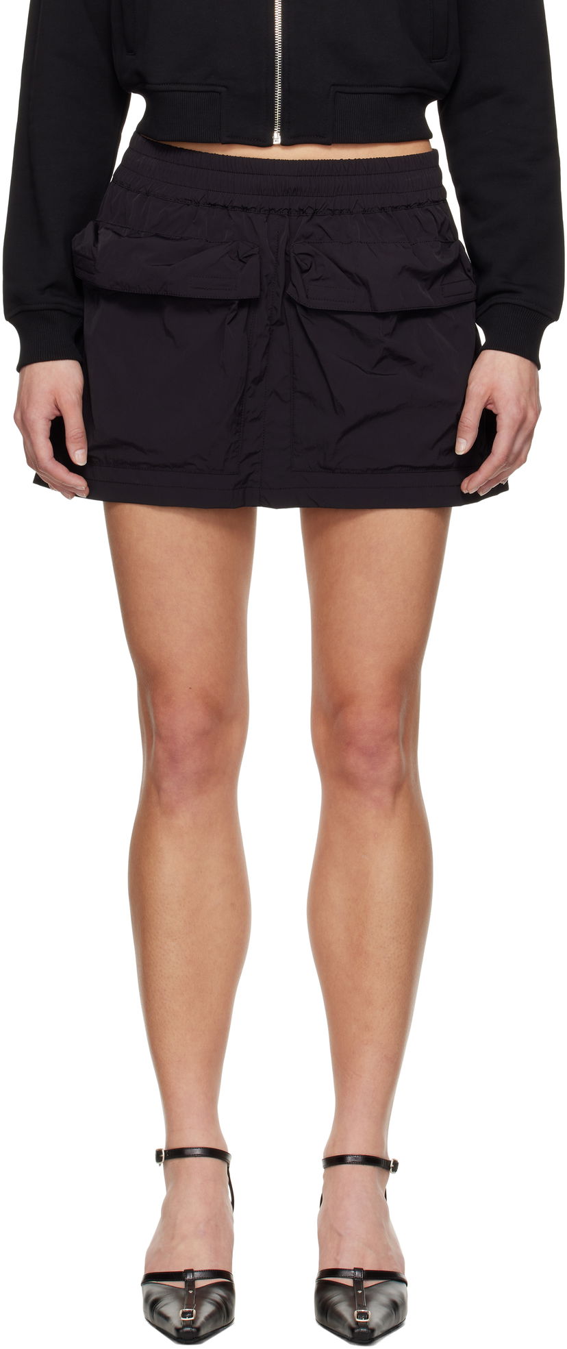 Nederdel Diesel Diesel O-Cean Miniskirt Sort | A16818 0AKAD