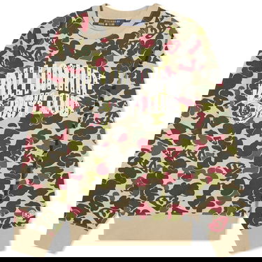 Sweatshirt BILLIONAIRE BOYS CLUB Duck Camo Crew Sweat "Multi Camo" Flerfarvet | B23450-MLT, 0