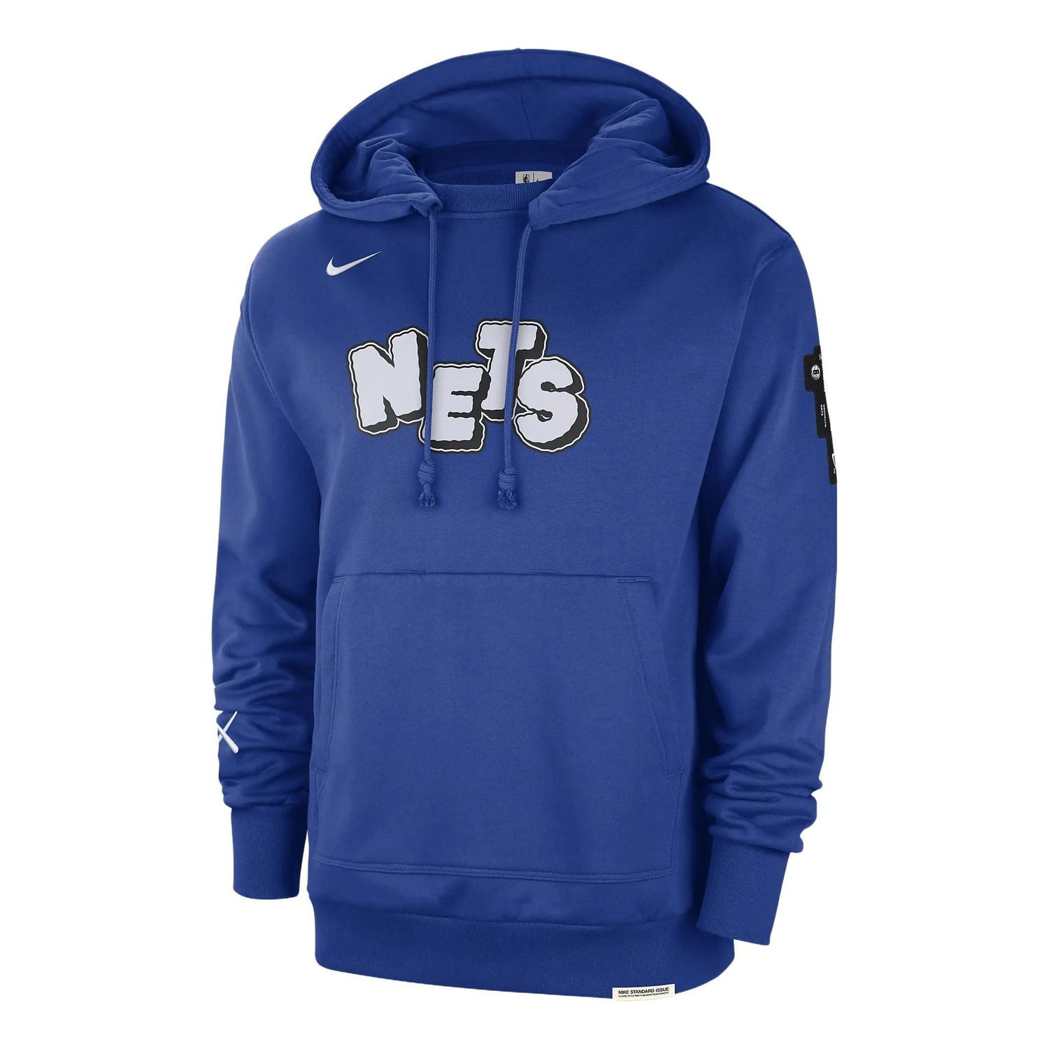 Sweatshirt Nike Kaws X Brooklyn Nets City Edition Hoodie Blå | FB4441-495, 0