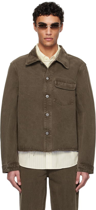 Jakke OUR LEGACY Our Legacy Cut Rebirth Denim Jacket Brun | M2255CC, 0