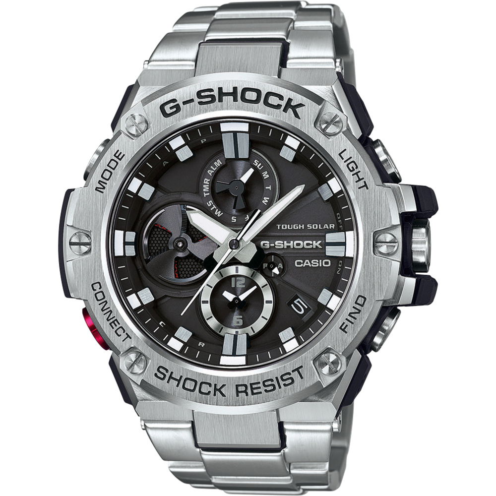 Ur CASIO Premium GST-B100D-1AER Tough Solar Watch Metalisk | GST-B100D-1AER, 0