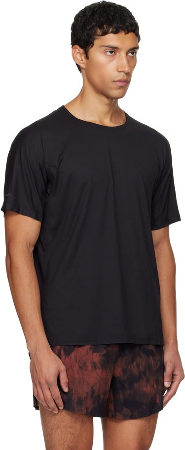 T-shirt Y-3 Y-3 Running Short Sleeve T-Shirt Sort | JX4807, 1