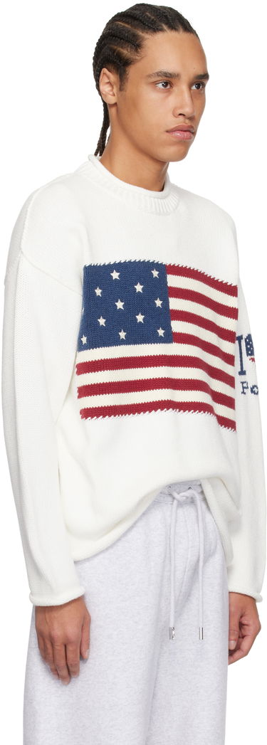 Sweater Polo by Ralph Lauren Ralph Lauren I Heart Polo Flag Sweater Hvid | 710962906001, 1