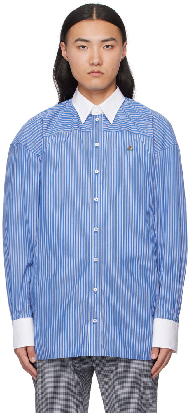 Skjorte Vivienne Westwood Football Shirt Blå | 3501001I-W00QZ-, 0