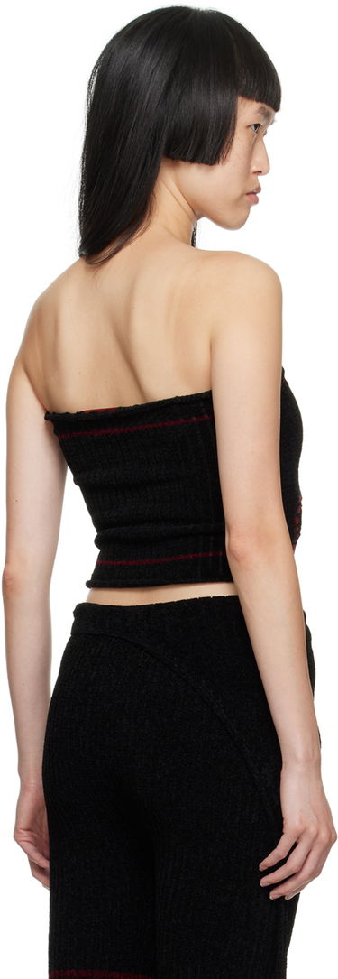 Tanktop Ottolinger Ottolinger Patch Tube Top Sort | 708001, 2