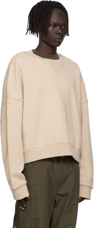 Sweatshirt Entire Studios Box Crew Sweatshirt Gul | ES2126TP, 4