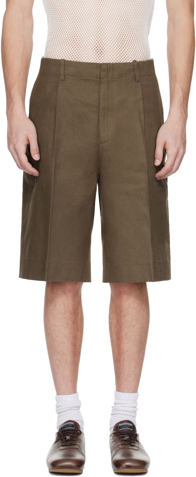 Shorts OUR LEGACY Our Legacy Borrowed Chino Shorts Grøn | M2254BTD