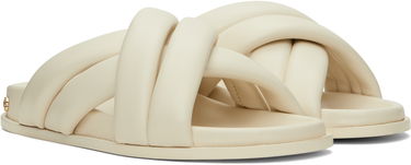 Undertøj og sokker Anine Bing ANINE BING Lizzie Padded Slide Sandals Hvid | A-14-4028-150, 3