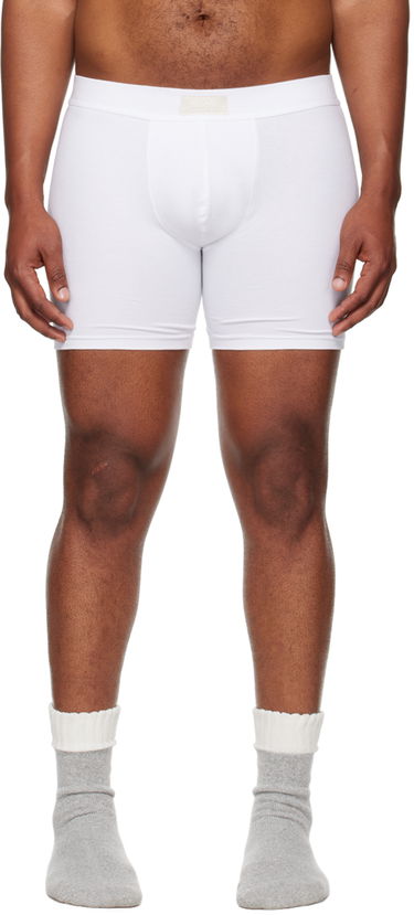 Boksere SKIMS Three-Pack Cotton Boxer Briefs Sort | BO-BBR-5635M, 3