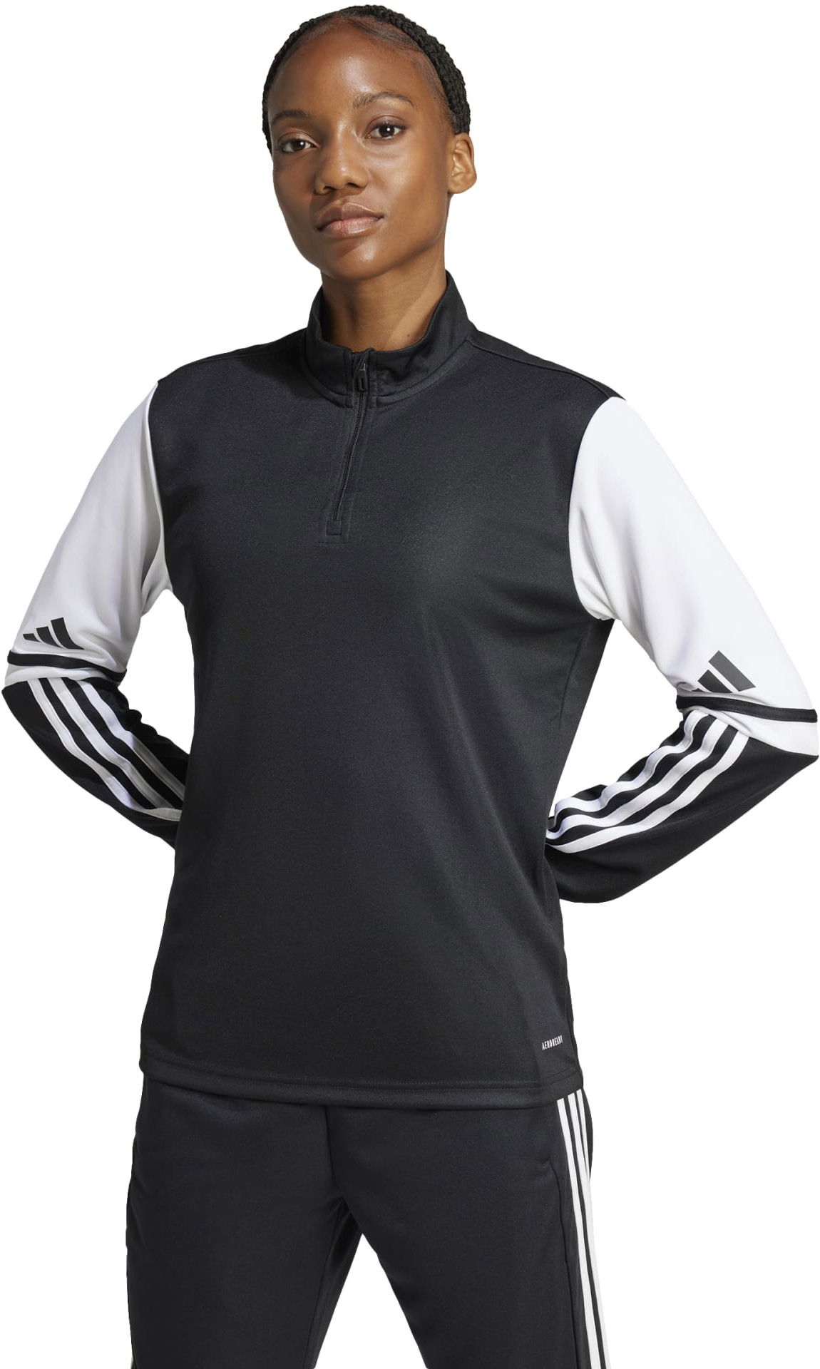 Sweatshirt adidas Originals Women's SQ25 Training 1/4 Zip Top Sort | je2763, 1
