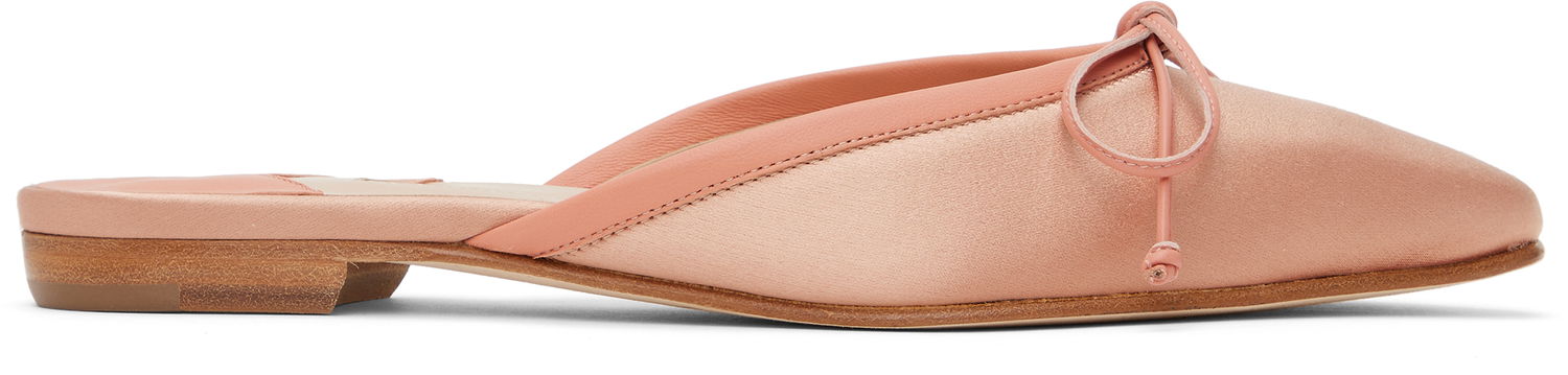 Tøj Manolo Blahnik Manolo Blahnik Ballerimu Flats Lyserød | 125-2935, 0