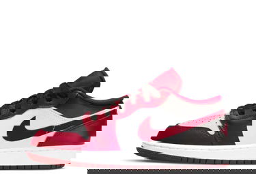 Sneakers og sko Jordan Air Jordan 1 Low "Reverse Black Toe" GS Rød | 553560-163, 2