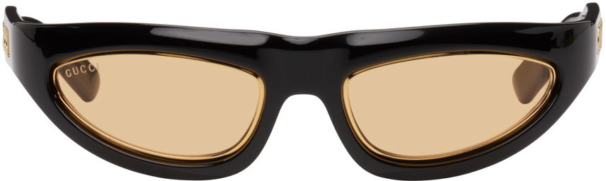 Solbriller Gucci Oval Sunglasses Sort | GG1062S, 0