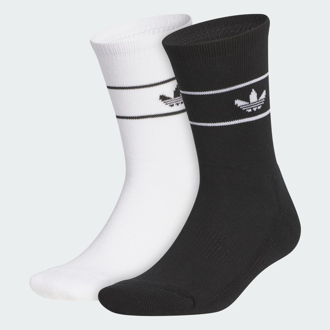 Sokker adidas Performance Adidas Logo Band Socks 2-Pack Sort | JY2711, 0