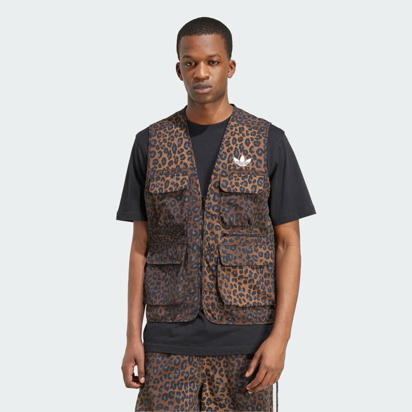 Vest adidas Performance Leo Vest Brun | JV7557