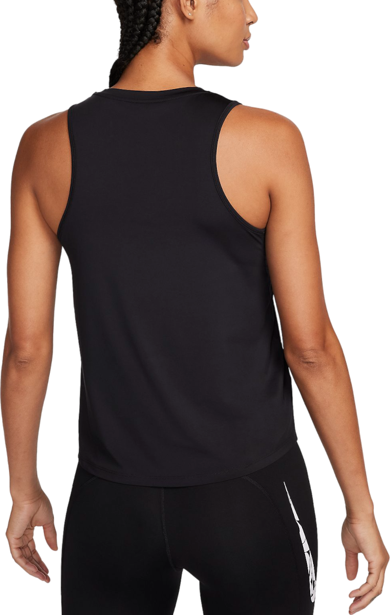 Tanktop Nike ONE SWSH HBR TANK TOP Sort | fn2606-010, 1