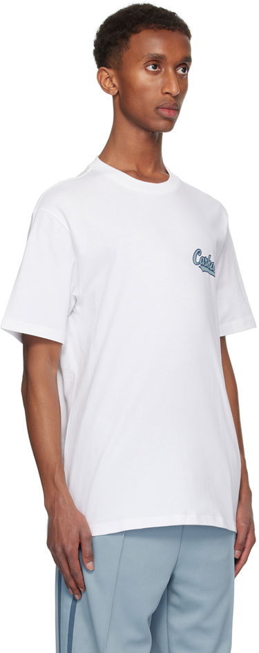 T-shirt Carhartt WIP Spill Logo Print T-Shirt Hvid | I033950, 1