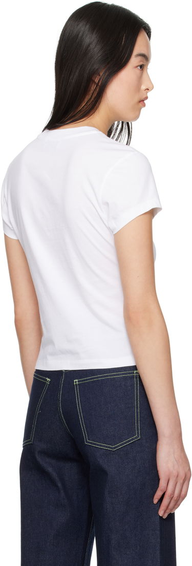 T-shirt Off-White Off-White Oval Fresco T-Shirt Hvid | OWAA112S25JER0010184, 2