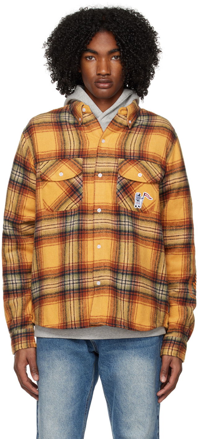 Skjorte BILLIONAIRE BOYS CLUB Check Orange | B22417, 0