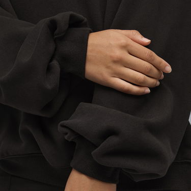 Sweatshirt Puma PUMA x ROSÉ Oversized Sweatshirt Sort | 633803_01, 4