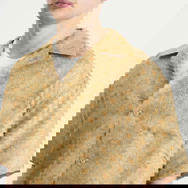 Skjorte visvim Crosby Jacquard Shirt Beige | 0125205011002, 5