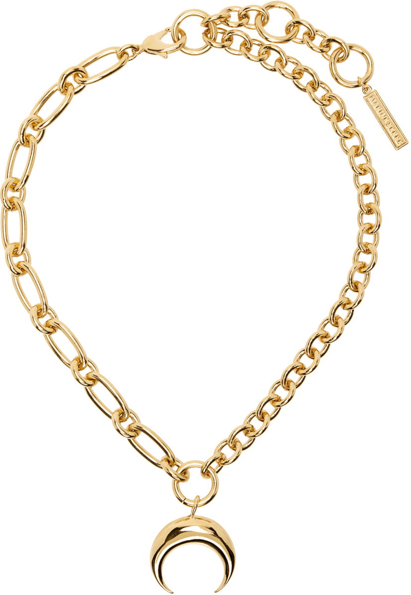 Halskæde Marine Serre Moon Charms Necklace Metalisk | UJW011A