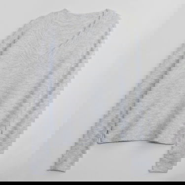 Sweater GAP Sweater V Neck Sweater Light Heather Grey S Grå | 750656-05, 2