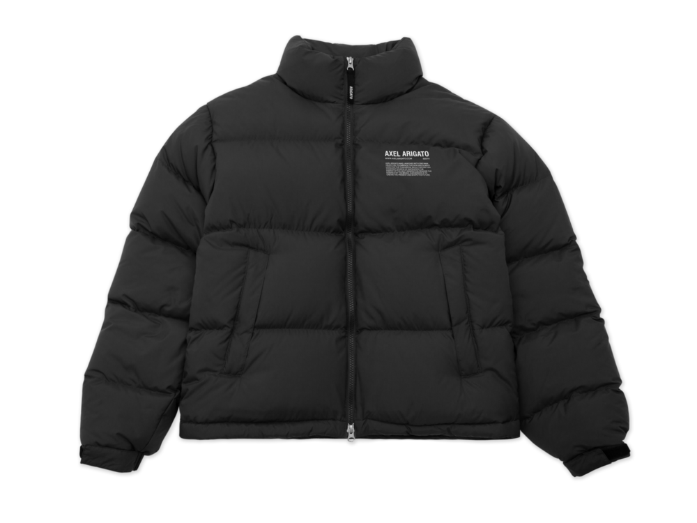 Puffer jakke AXEL ARIGATO Observer Puffer Jacket Sort | 17245, 0