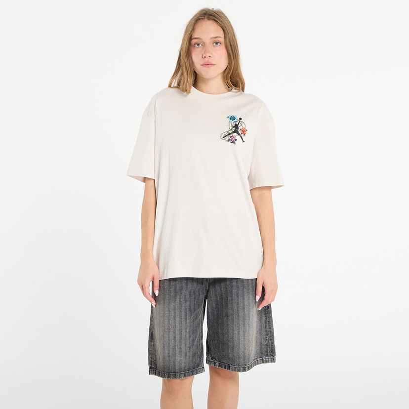 T-shirt Jordan Jordan Flight Oversized Graphic T-Shirt Beige | IH2382-104