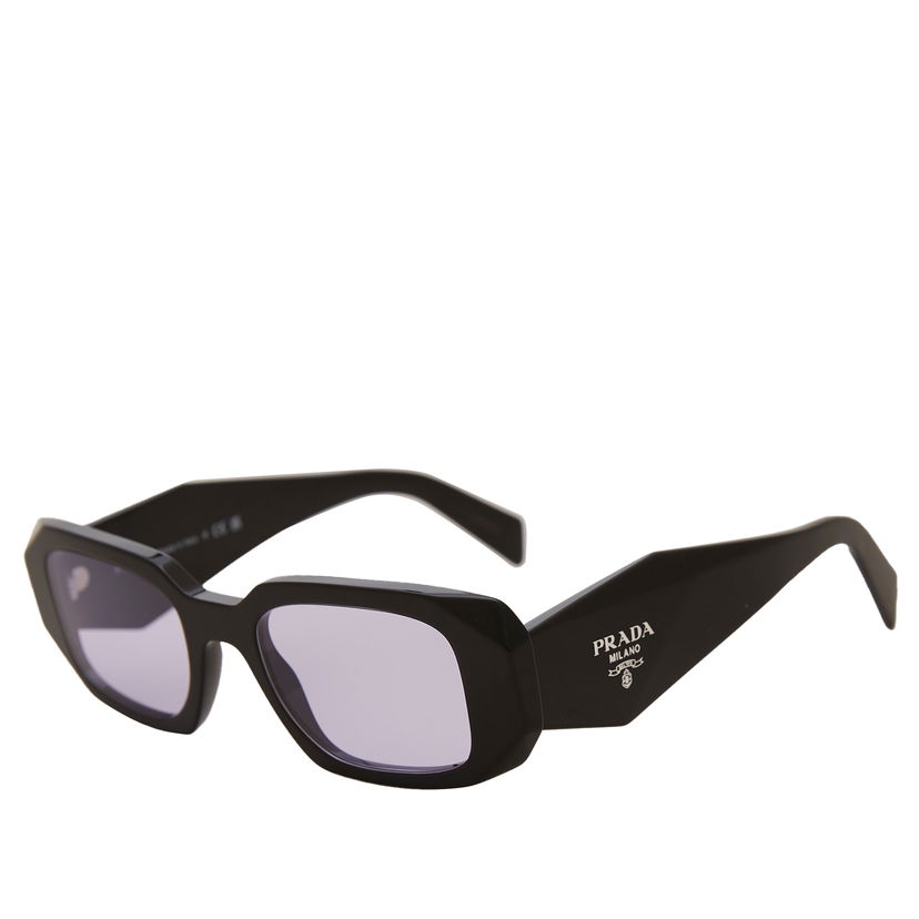 Solbriller Prada Black / Violet 17WS Sunglasses Sort | 0PR-17WS-16K40J49