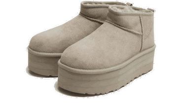 Sneakers og sko UGG Classic Mini Platform Boot Beige | 1135092-GOA, 1