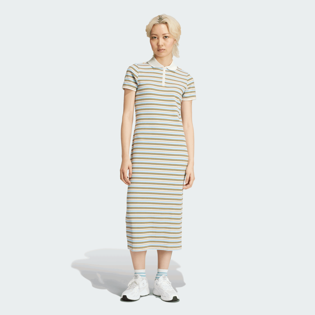 Kjole adidas Performance 80s Dress Grå | JC6179, 0